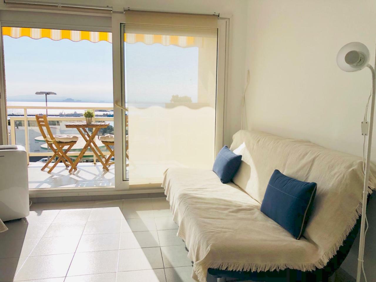 Roc Mar 3 3D - Apartamento Cerca Del Centro Y De La Playa - Terraza Con Vistas Al Mar Y Al Puerto Roses Esterno foto